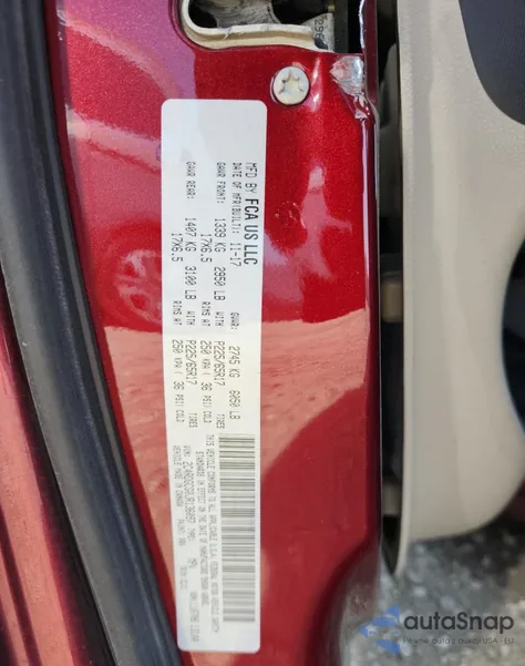 2018 Dodge Grand Caravan Sxt from USA, damaged, VIN 2C4RDGCG0JR136097